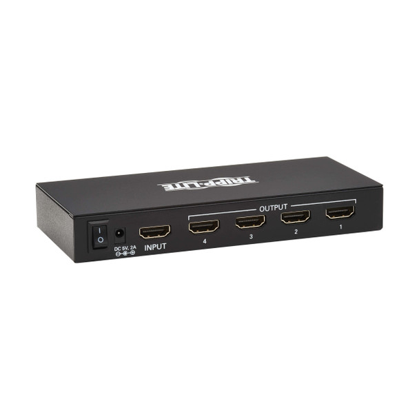 Tripp Lite B118-004-UHDINT 4-Port HDMI Splitter - UHD 4K, International Plug Adapters B118-004-UHDINT 037332269768