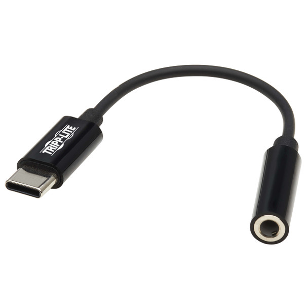 Tripp Lite U437-001 USB-C to 3.5 mm Headphone Jack Adapter U437-001 037332269669