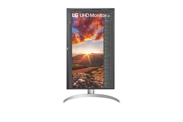 LG 27UP850N-W LED display 68.6 cm (27") 3840 x 2160 pixels 4K Ultra HD Silver, Black 27UP850N-W 195174038925