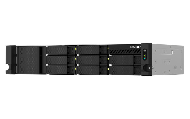 QNAP TS-873AeU-RP NAS Rack (2U) Ethernet LAN Black V1500B TS-873AEU-RP-4G-US 885022023431