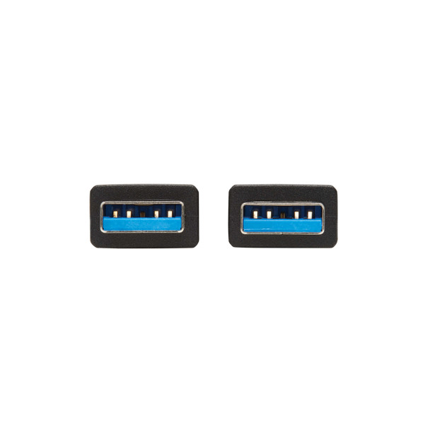 Tripp Lite U325-015 USB 3.0 SuperSpeed A to A Cable for USB 3.0 All-in-One Keystone/Panel Mount Couplers (M/M), Black,15 ft. (4.6 m) U325-015 037332274588