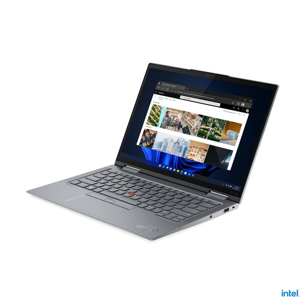 Lenovo ThinkPad X1 Yoga i5-1240P Hybrid (2-in-1) 35.6 cm (14") Touchscreen WUXGA Intel Core i5 16 GB LPDDR5-SDRAM 256 GB SSD Wi-Fi 6E (802.11ax) Windows 11 Pro Grey 21CD000FUS 196379731673