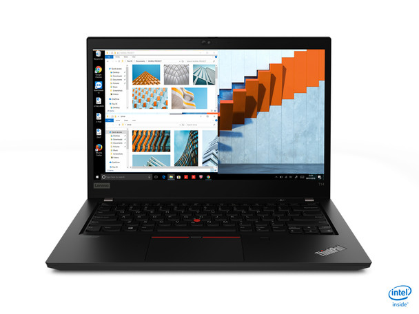 Lenovo ThinkPad T14 i7-10610U Notebook 35.6 cm (14") Touchscreen Full HD Intel Core i7 16 GB DDR4-SDRAM 1000 GB SSD Wi-Fi 6 (802.11ax) Windows 10 Pro Black 20S0004UCA 195042591293