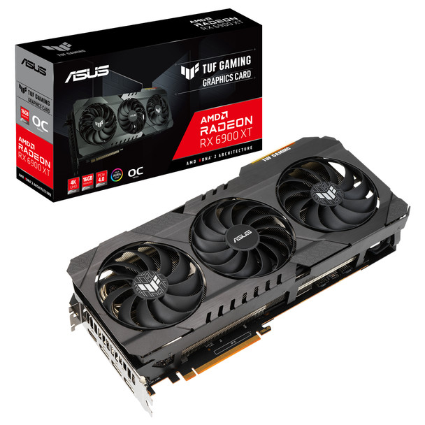 ASUS TUF Gaming TUF-RX6900XT-O16G-GAMING AMD Radeon RX 6900 XT 16 GB GDDR6 TUF-RX6900XT-O16G-GAMING 195553050722