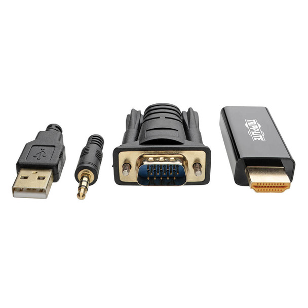 Tripp Lite P116-006-HDMI-A VGA to HDMI Adapter Cable with Audio and USB Power (M/M), 1080p 60 Hz, 6 ft. (1.8 m) P116-006-HDMI-A 037332203342