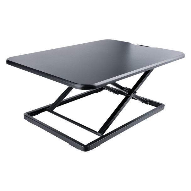 StarTech.com Standing Desk Converter for Laptop - Up to 8kg/17.6lb - Height Adjustable Laptop Riser - Table-Top Stand-Up Desk Converter for Home Office - Sit-Stand Desk Platform LAPTOP-SIT-STAND 065030893602