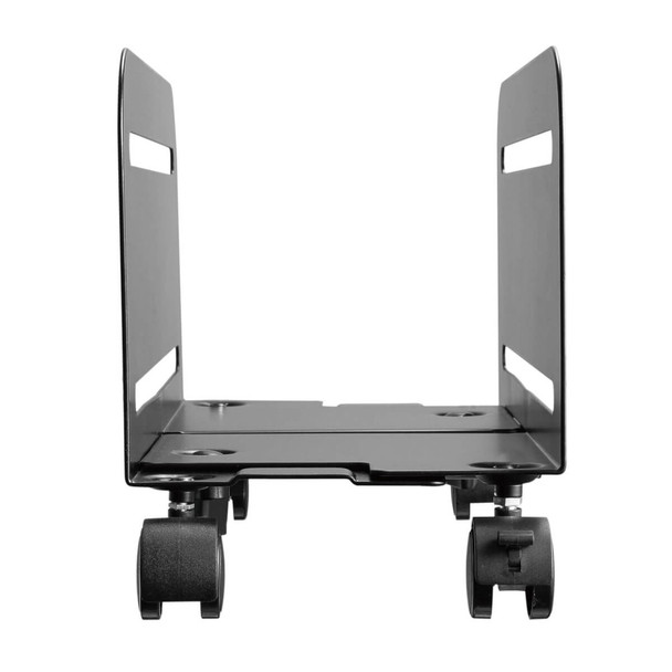 Tripp Lite DCPU2 Mobile CPU Caddy for Computer Towers - Width Adjustable, Locking Casters, Black DCPU2 037332248886
