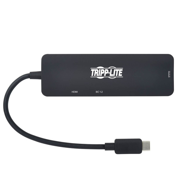 Tripp Lite U444-06N-H3UC2 USB-C Multiport Adapter - 4K 60 Hz HDMI, 3 USB-A Hub Ports, 100W PD Charging, HDR, HDCP 2.2 U444-06N-H3UC2 037332257178