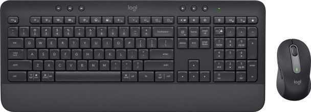 Logitech Signature MK650 Combo For Business keyboard Mouse included RF Wireless + Bluetooth QWERTY US English Graphite 920-010909 097855179456