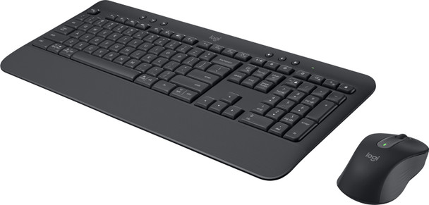 Logitech Signature MK650 Combo For Business keyboard Mouse included RF Wireless + Bluetooth QWERTY US English Graphite 920-010909 097855179456