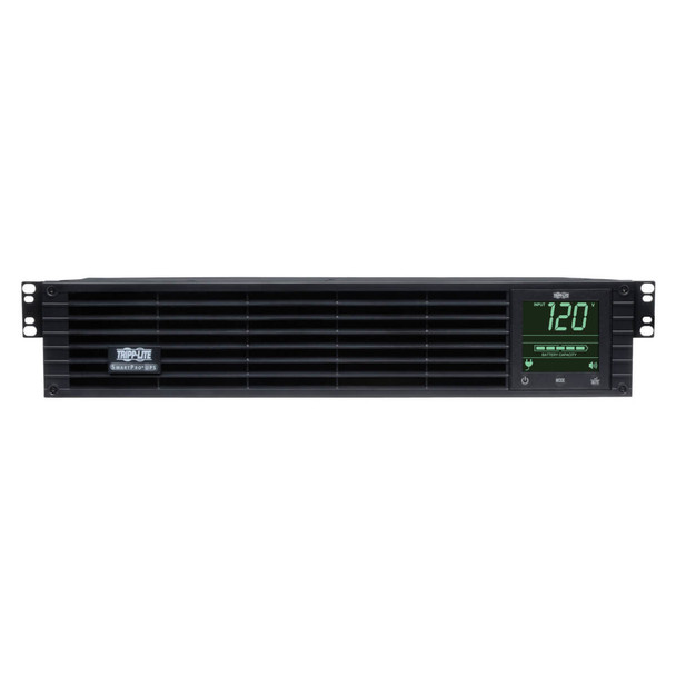 Tripp Lite SmartPro 120V 1.5kVA 1.35kW Line-Interactive Sine Wave UPS, SNMP, Webcard pre-installed, 2U Rack/Tower, LCD, USB, DB9 Serial SMART1500RM2UN 037332178237