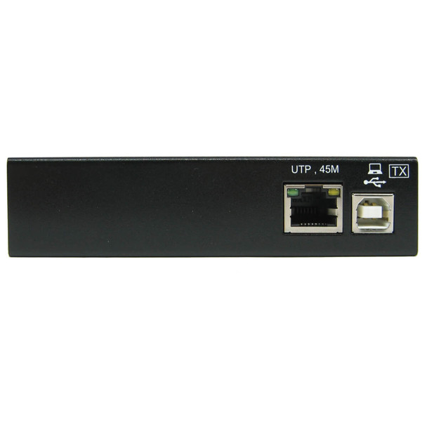 Tripp Lite B203-101-IND 1-Port Industrial USB over Cat6 Extender, ESD Protection, PoC - USB 2.0, Mountable, 150 ft. (45.72 m), TAA B203-101-IND 037332256072