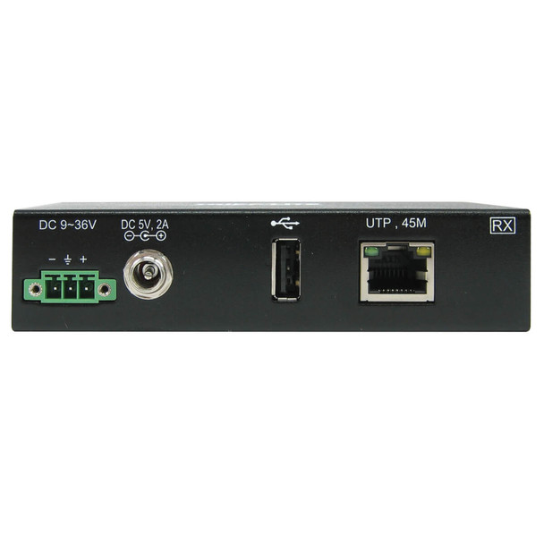 Tripp Lite B203-101-IND 1-Port Industrial USB over Cat6 Extender, ESD Protection, PoC - USB 2.0, Mountable, 150 ft. (45.72 m), TAA B203-101-IND 037332256072