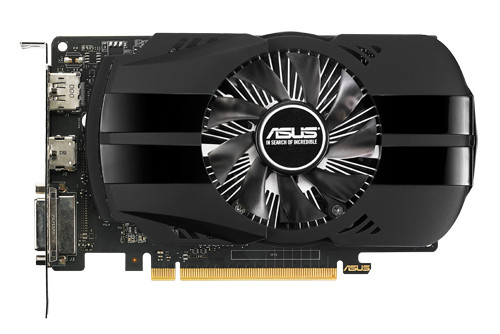 ASUS PH-GTX1050TI-4G graphics card NVIDIA GeForce GTX 1050 Ti 4 GB GDDR5 PH-GTX1050TI-4G 889349570173