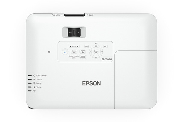 Epson PowerLite 1785W data projector Standard throw projector 3200 ANSI lumens 3LCD WXGA (1280x800) Black, White V11H793020 010343930971