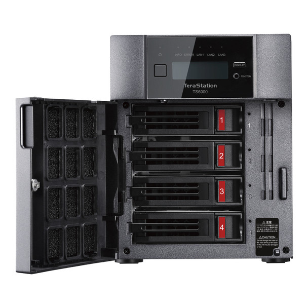 Buffalo TeraStation 6400DN NAS Tower Ethernet LAN Black C3538 TS6400DN1604 747464133904