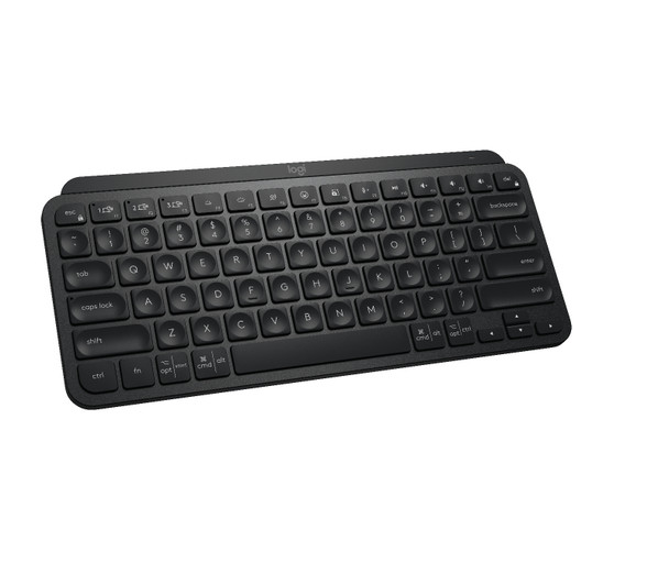 Logitech MX Keys Mini keyboard RF Wireless + Bluetooth QWERTY US English Black 920-010475 097855169617