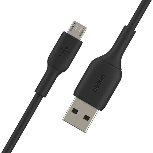 Belkin CAB005BT1MBK USB cable 1 m USB A Micro-USB A Black CAB005bt1MBK 745883788293