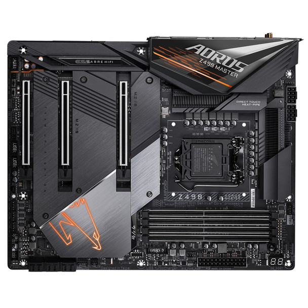 Gigabyte Z490 AORUS MASTER motherboard Intel Z490 LGA 1200 ATX Z490 AORUS MASTER 889523021439