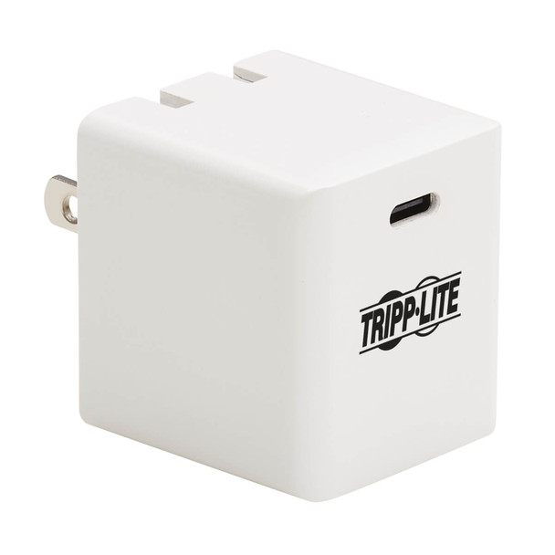 Tripp Lite 40W Compact USB-C Wall Charger - GaN Technology, USB-C Power Delivery 3.0 U280-W01-40C1 037332249050