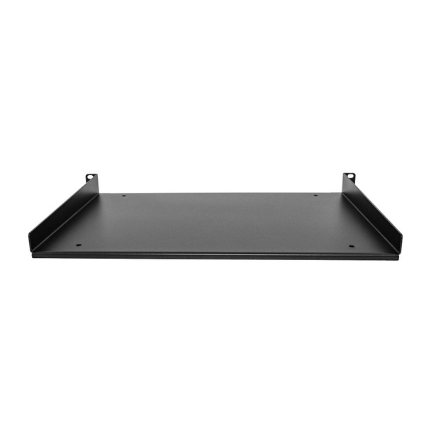 StarTech.com 1U Server Rack Shelf - Universal Rack Mount Cantilever Shelf for 19" Network Equipment Rack & Cabinet - Durable Design - Weight Capacity 55lb/25kg - 12" Deep Tray SHELF-1U-12-FIXED-S 065030893718
