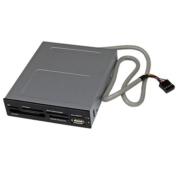 StarTech.com USB 2.0 Internal Multi-Card Reader / Writer - SD microSD CF 35FCREADBK3 065030851121