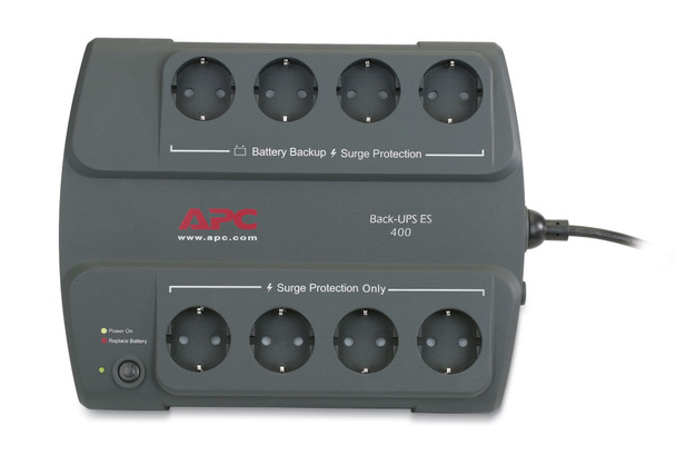 APC Back-UPS Standby (Offline) 0.4 kVA 240 W BE400-GR 731304233367