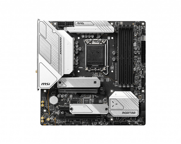 MSI MAG B660M MORTAR WIFI DDR4 motherboard Intel B660 LGA 1700 micro ATX B660MMOD4 824142274934