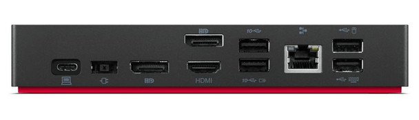 Lenovo 40B50090US notebook dock/port replicator Wired USB 3.2 Gen 1 (3.1 Gen 1) Type-C Black 40B50090US 195892063438