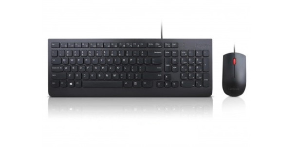 Lenovo 4X30L79896 keyboard Mouse included USB AZERTY English, French Black 4X30L79896 190725477178