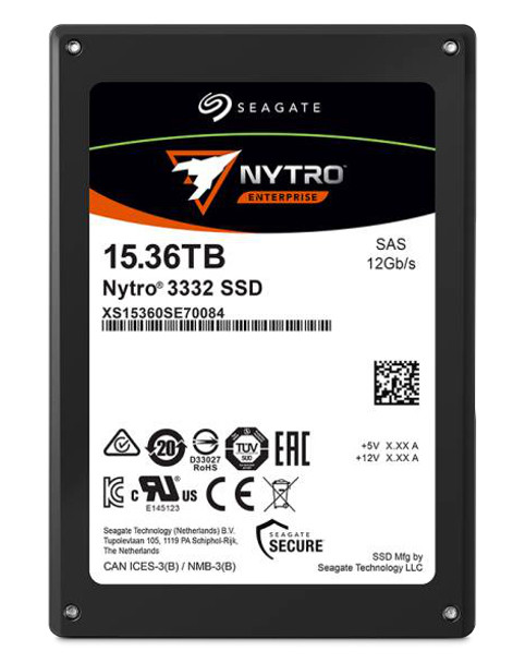 Seagate Enterprise Nytro 3332 2.5" 15360 GB SAS 3D eTLC XS15360SE70084 763649144053