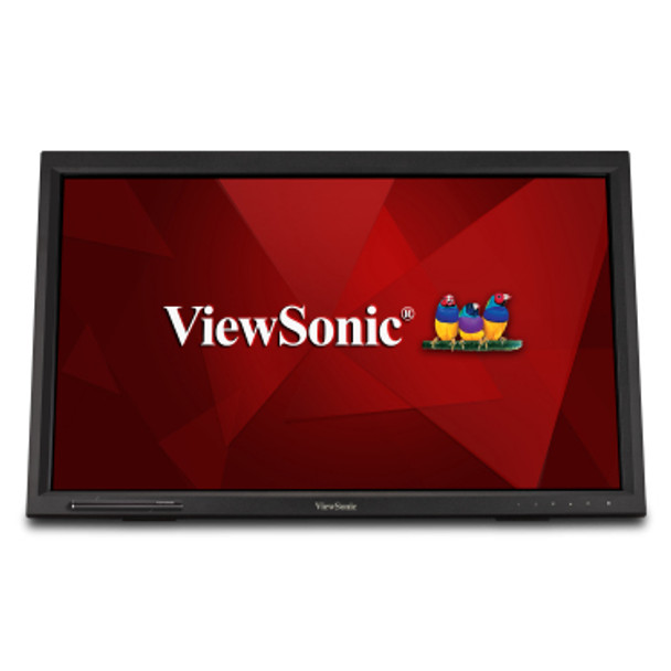 Viewsonic TD2423D computer monitor 61 cm (24") 1920 x 1080 pixels Full HD LCD Touchscreen Black TD2423D 766907011685