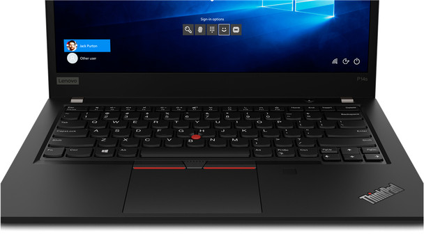 Lenovo ThinkPad P14s 5650U Notebook 35.6 cm (14") Full HD AMD Ryzen 5 PRO 16 GB DDR4-SDRAM 256 GB SSD Wi-Fi 6E (802.11ax) Windows 10 Pro Black 21A0001MUS 195890165394