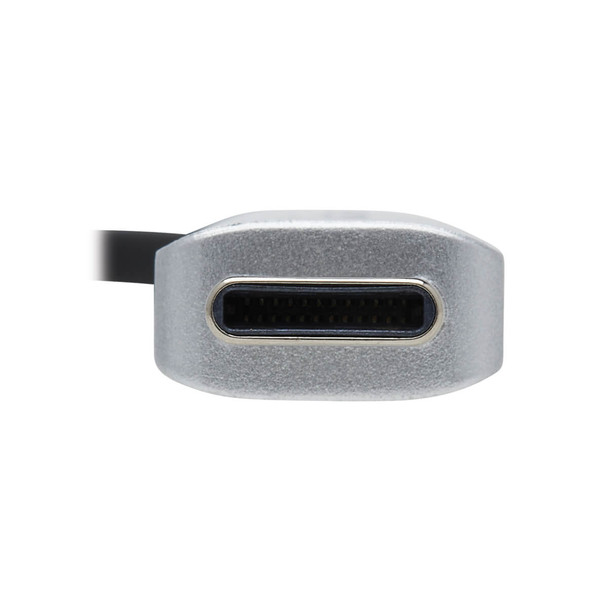 Tripp Lite U460-ST4-4A-C 4-Port USB-C Hub with Laptop Stand - USB 3.2 Gen 1, 4 USB-A Ports, Thunderbolt 3, 100W PD Charging, Silver U460-ST4-4A-C 037332265869