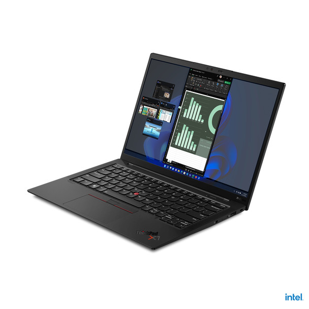 Lenovo ThinkPad X1 Carbon i7-1270P Notebook 35.6 cm (14") Touchscreen WUXGA Intel Core i7 16 GB LPDDR5-SDRAM 512 GB SSD Wi-Fi 6E (802.11ax) Windows 11 Pro Black 21CB009KUS 196801211490