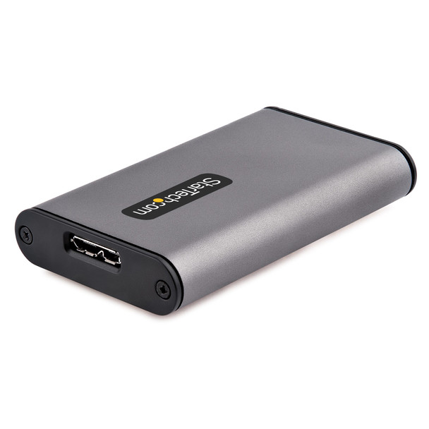 StarTech.com USB 3.0 HDMI Video Capture Device, 4K 30Hz Video Capture Adapter/External USB Capture Card, UVC, Live Stream, Screen Recorder, Works w/ USB-A, USB-C, TB3 - Windows/Mac/Ubuntu 4K30-HDMI-CAPTURE 065030895682