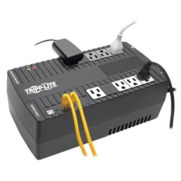 Tripp Lite AVR650UM uninterruptible power supply (UPS) Line-Interactive 0.65 kVA 325 W 8 AC outlet(s) AVR650UM 037332211460
