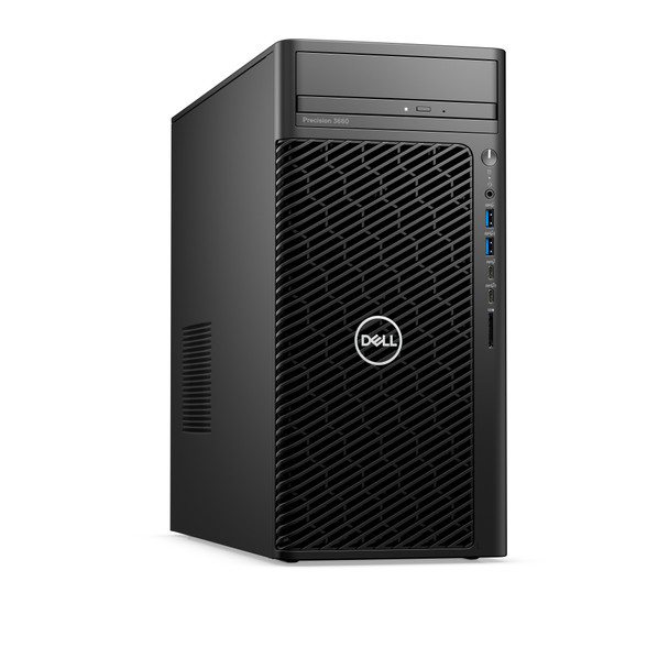 DELL Precision 3660 i5-12500 Tower Intel Core i5 16 GB DDR5-SDRAM 256 GB SSD Windows 10 Pro Workstation Black YM5C7 884116424710