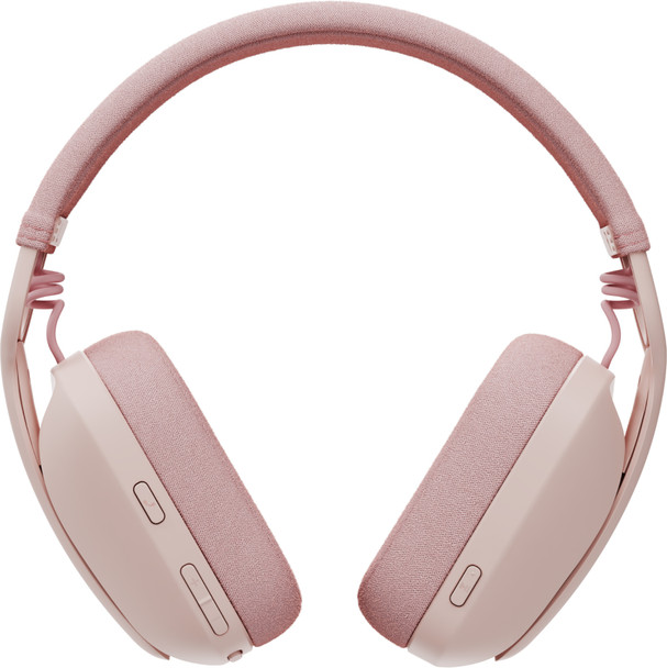 Logitech Zone Vibe 100 Headset Wireless Head-band Calls/Music Bluetooth Rose 981-001258 097855177971