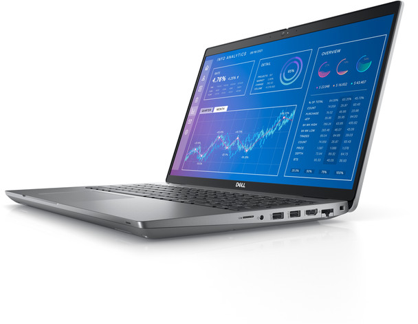 DELL Precision 3571 i5-12500H Mobile workstation 39.6 cm (15.6") Full HD Intel Core i5 16 GB DDR5-SDRAM 256 GB SSD NVIDIA T600 Wi-Fi 6E (802.11ax) Windows 10 Pro Grey Y89FJ 884116425588