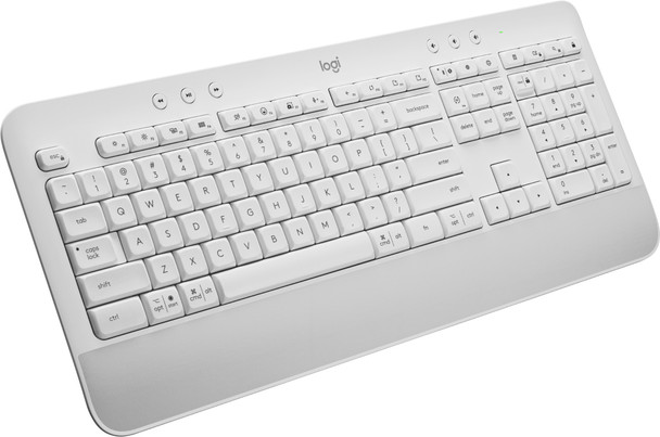 Logitech Signature K650 keyboard RF Wireless + Bluetooth White 920-010962 097855179531