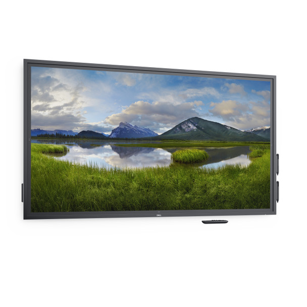 DELL C7520QT 189.2 cm (74.5") 3840 x 2160 pixels 4K Ultra HD LCD Touchscreen Multi-user Black DELL-C7520QT 884116335702