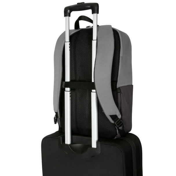 Targus Sagano notebook case 39.6 cm (15.6") Backpack Black, Grey TBB634GL 092636360894