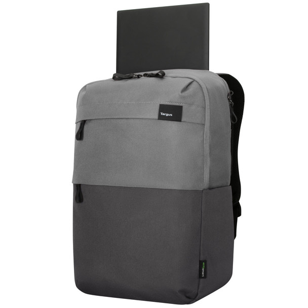 Targus Sagano notebook case 39.6 cm (15.6") Backpack Black, Grey TBB634GL 092636360894