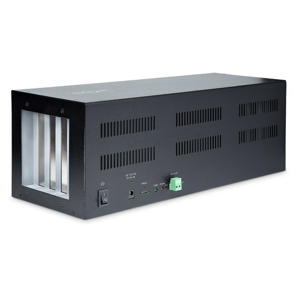 StarTech.com 4-Slot PCIe Expansion Chassis with PCIe x2 Host Card, PCIe 2.0 - 10Gbps, External PCIe Slots for Desktops/Servers, PCI Express Expansion Box/Adapter, 4 PCIe x1 Slots 4PCIE-PCIE-ENCLOSURE 065030894630