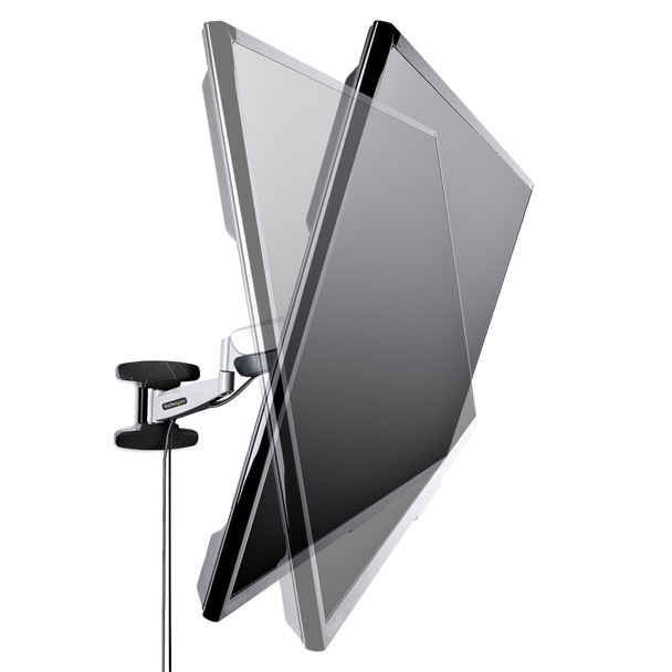StarTech.com VESA TV Wall Mount, Adjustable Full Motion TV Wall Mount For 23"-55" Displays, Slim TV Mounting Bracket Supports 66lb (30kg), Extendable/Tilting/Swivel TV Wall Mount FHA-TV-WALL-MOUNT 065030895149