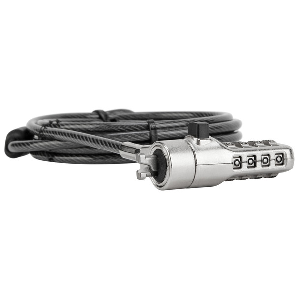 Targus ASP86RGL cable lock Black, Silver 1.98 m ASP86RGL 092636331672