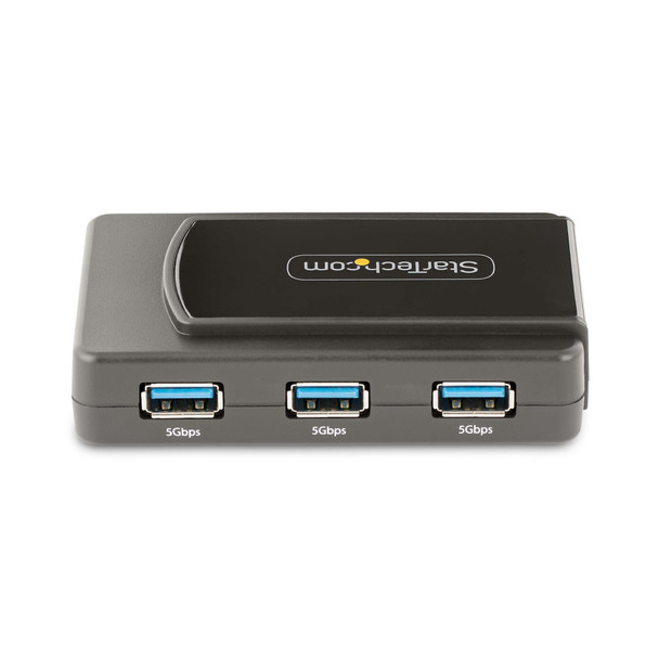 StarTech.com 7-Port USB Hub with On/Off Switch - USB 3.0 5Gbps - USB-A to 7x USB-A - Compact Self Powered USB-A Hub w/ 35W Power Supply - Desktop/Laptop USB Hub - USB Expansion Hub 5G7AS-USB-A-HUB 065030894722