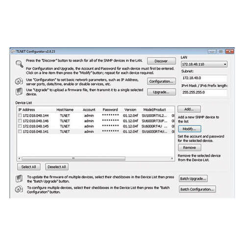 Tripp Lite TLNETCARD SNMP/Web/Modbus Management Accessory Card for compatible UPS Systems TLNETCARD 037332191670