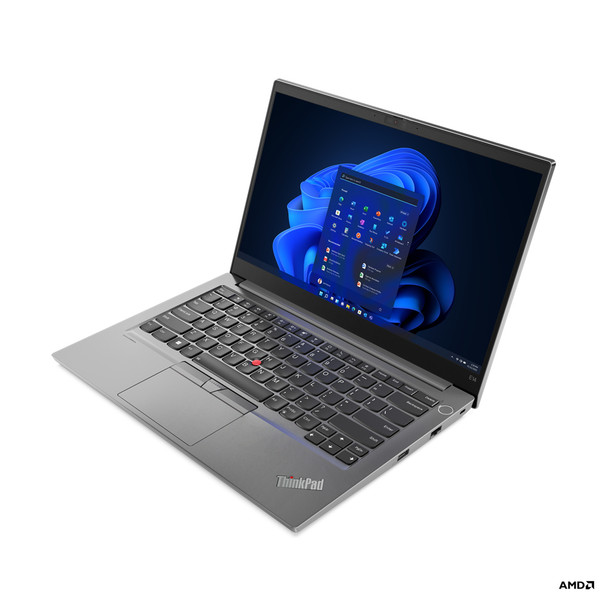 Lenovo ThinkPad E14 5825U Notebook 35.6 cm (14") Full HD AMD Ryzen 7 16 GB DDR4-SDRAM 256 GB SSD Wi-Fi 6 (802.11ax) Windows 11 Pro Metallic 21EB001UUS 196379822050
